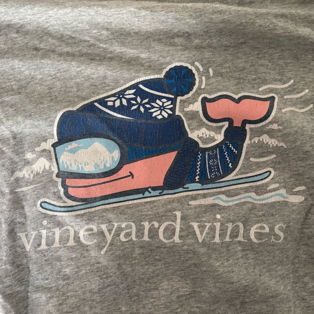 Vineyard Vines Heather Gray Tee